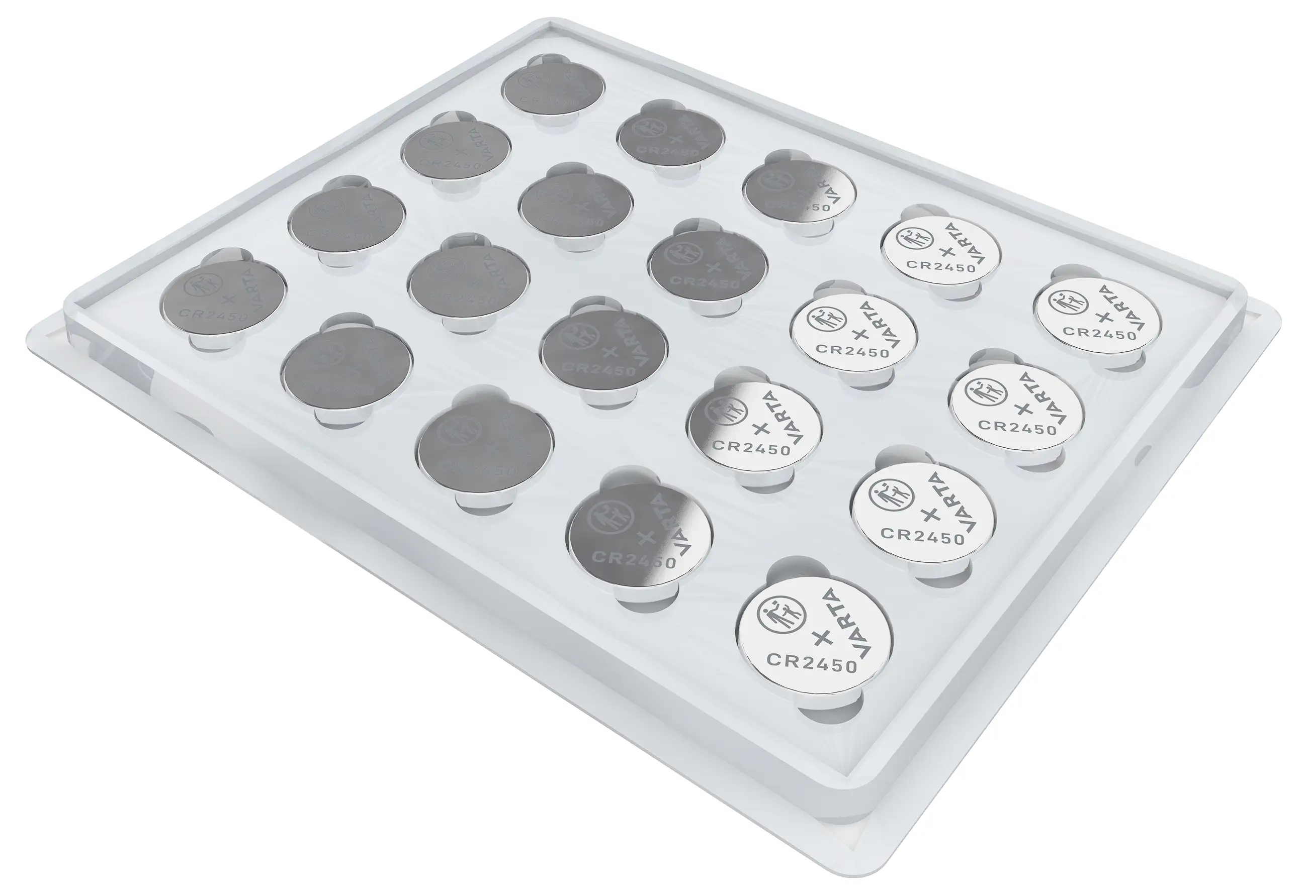 Батарейка-таблетка CR 2450 Varta VARTA LITHIUM Coin CR2450 OEM 3 В 20 шт. литиевая