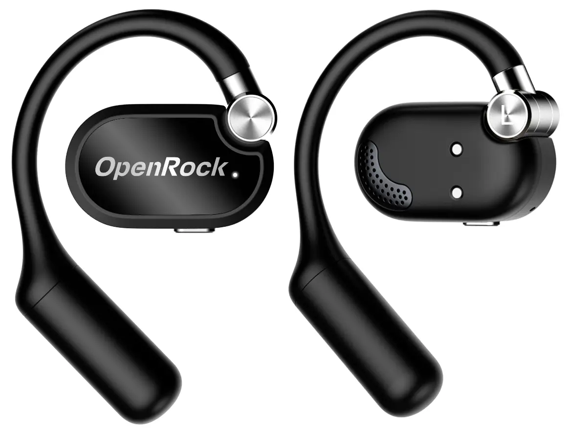 Наушники-вкладыши OneOdio OpenRock X Black Bluetooth Stereo, черные спортивные