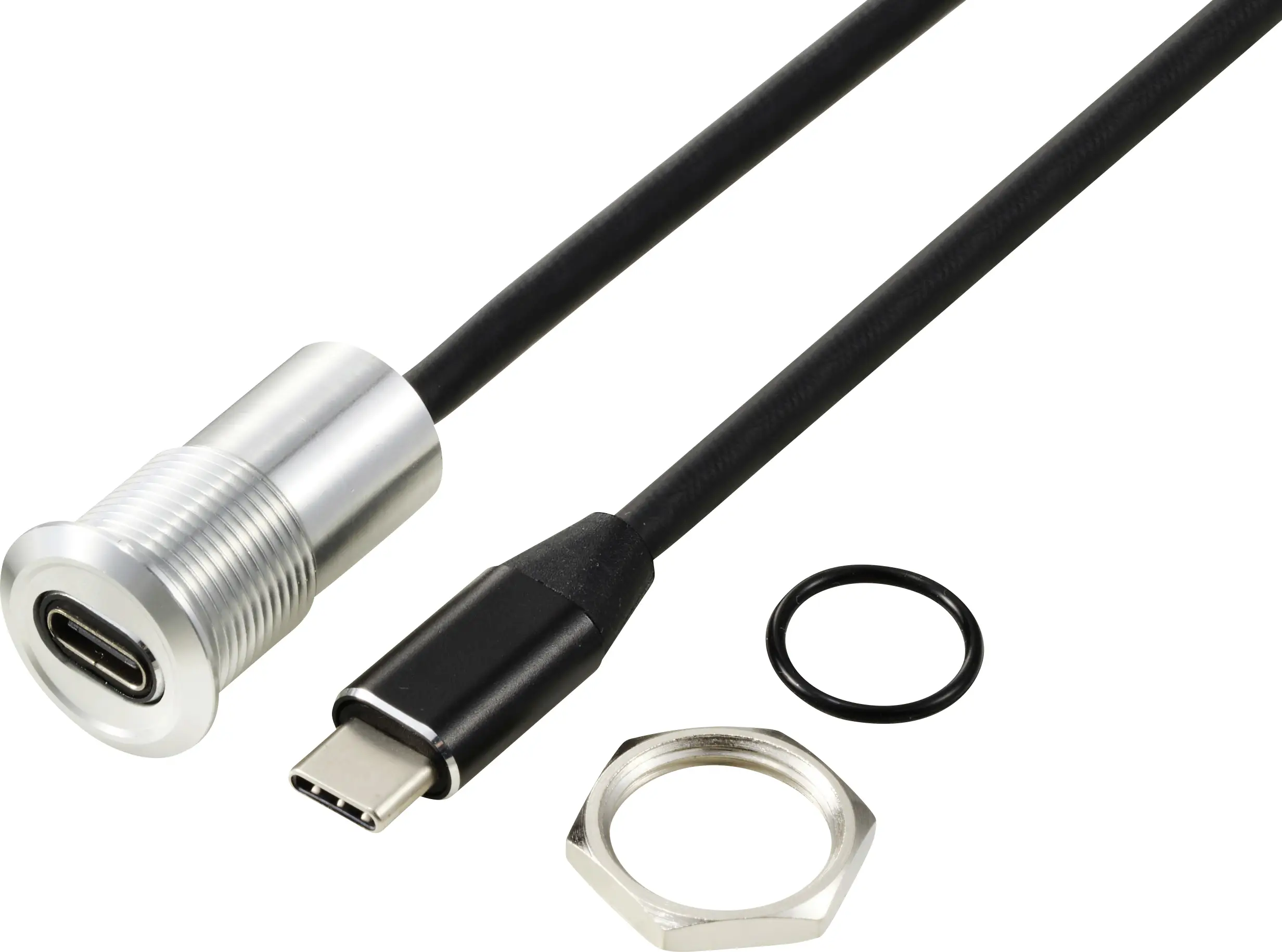 З'єднувальний кабель TRU COMPONENTS TC-13376324 USB-C, 100 см, 1 шт.
