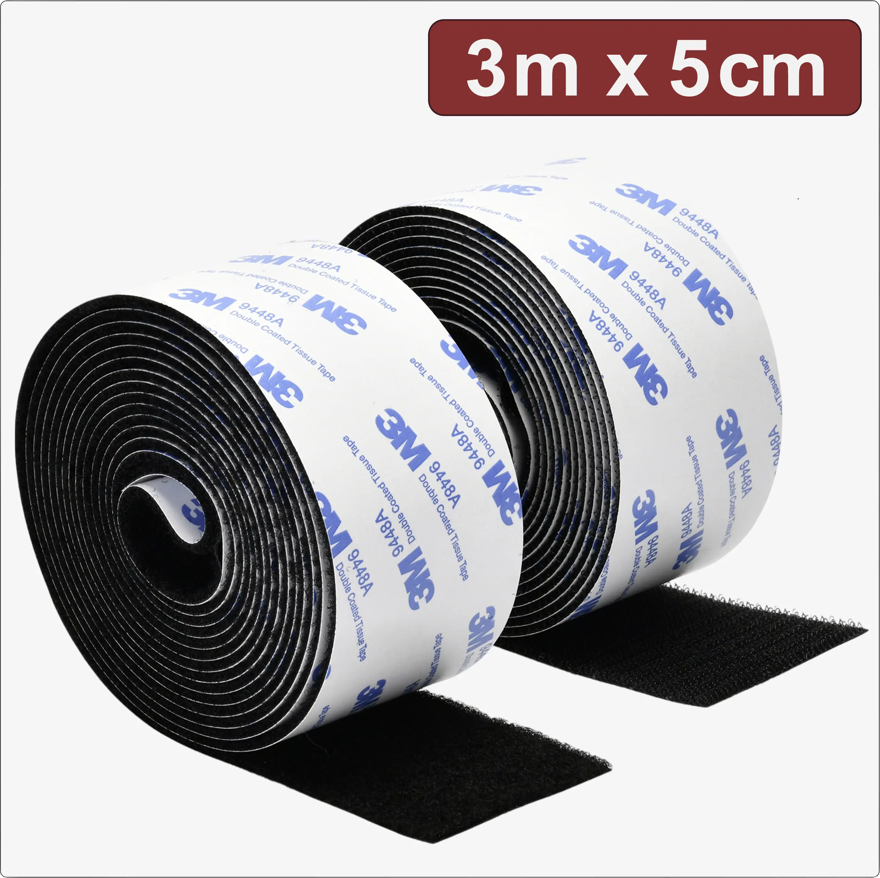 Липучка Quadrios 24CA322 24CA322, (Д x Ш) 3 м x 5 см, 3 м