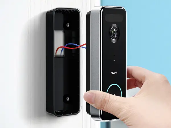 Комплект відеодомофона Aosu V8P WLAN, 1 шт., сірий, білий