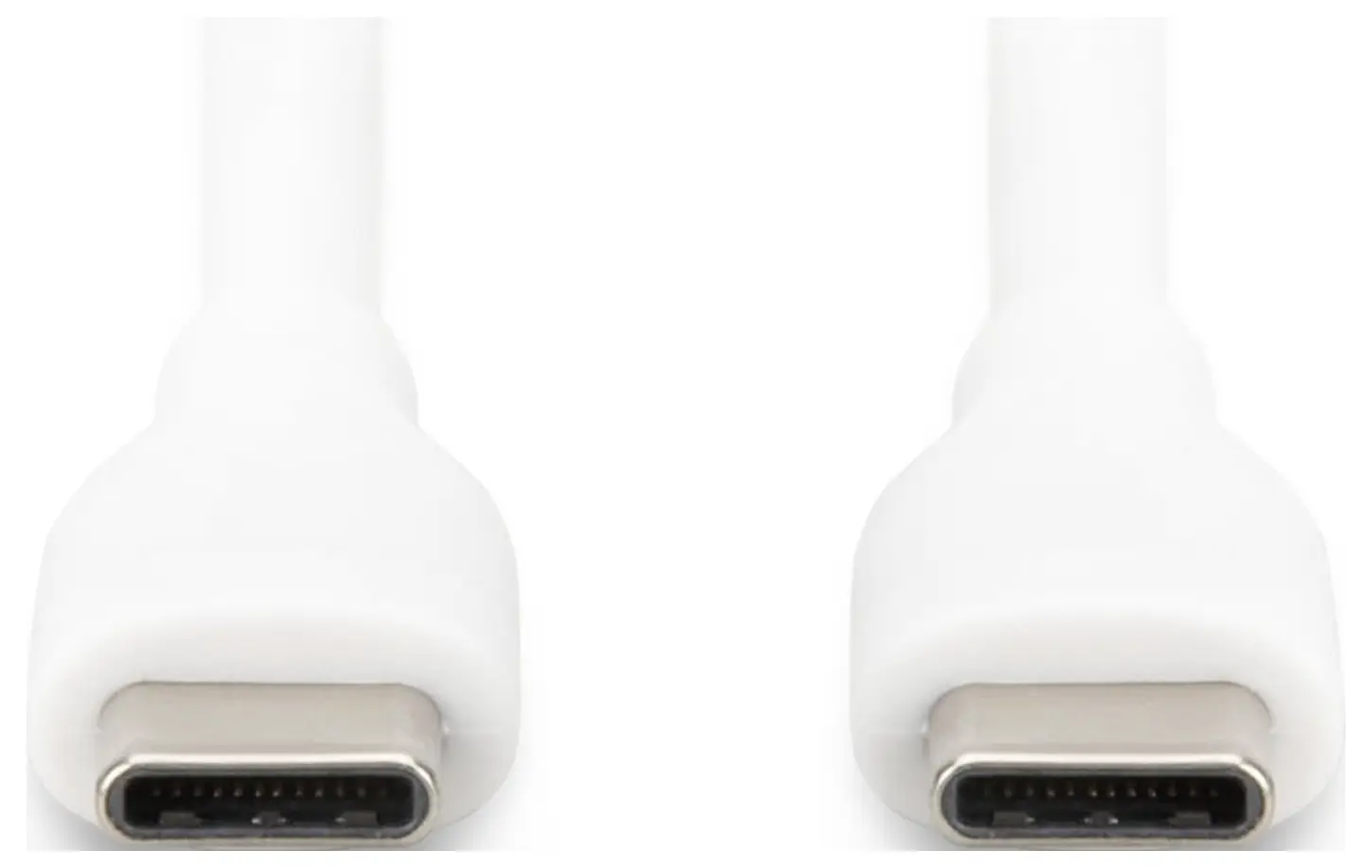 Кабель Digitus USB-C USB 2.0 Разъем USB-C®, 2,00 м Белый (матовый) Отличные характеристики старения, гибкая конструкция, гибкий вн