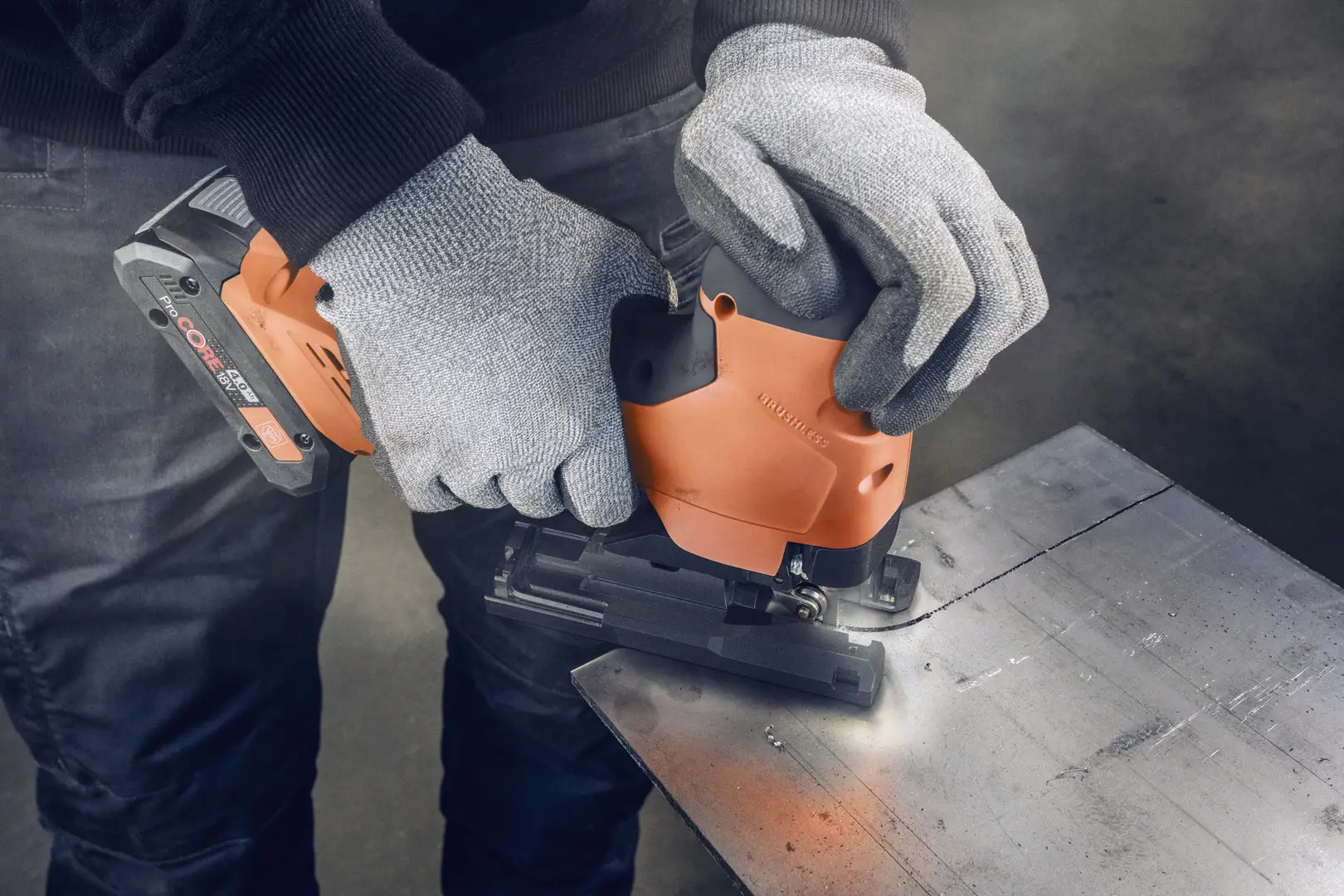Аккумуляторный лобзик Fein F-IRON Jig 26 AS 71360561000 без аккумулятора, с кейсом 18 В Количество аккумуляторов в комплекте: 0