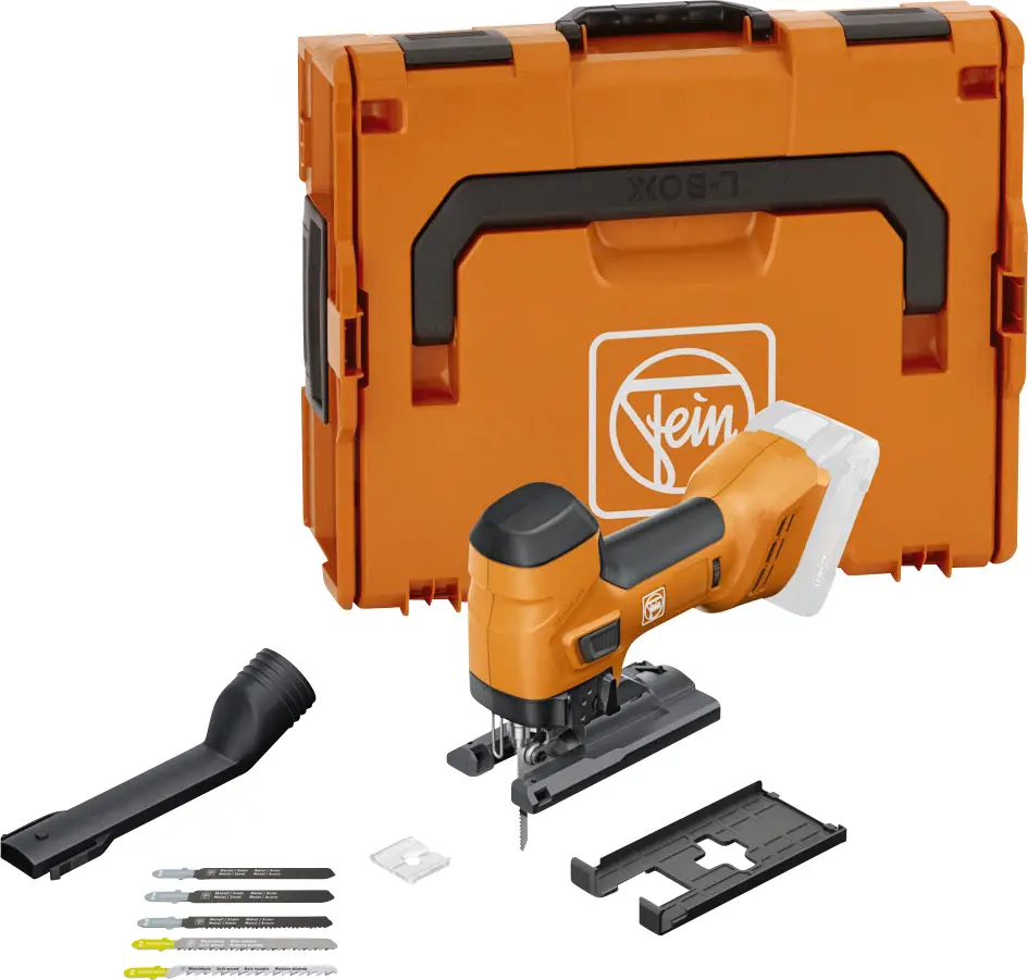 Аккумуляторный лобзик Fein F-IRON Jig 26 AS 71360561000 без аккумулятора, с кейсом 18 В Количество аккумуляторов в комплекте: 0