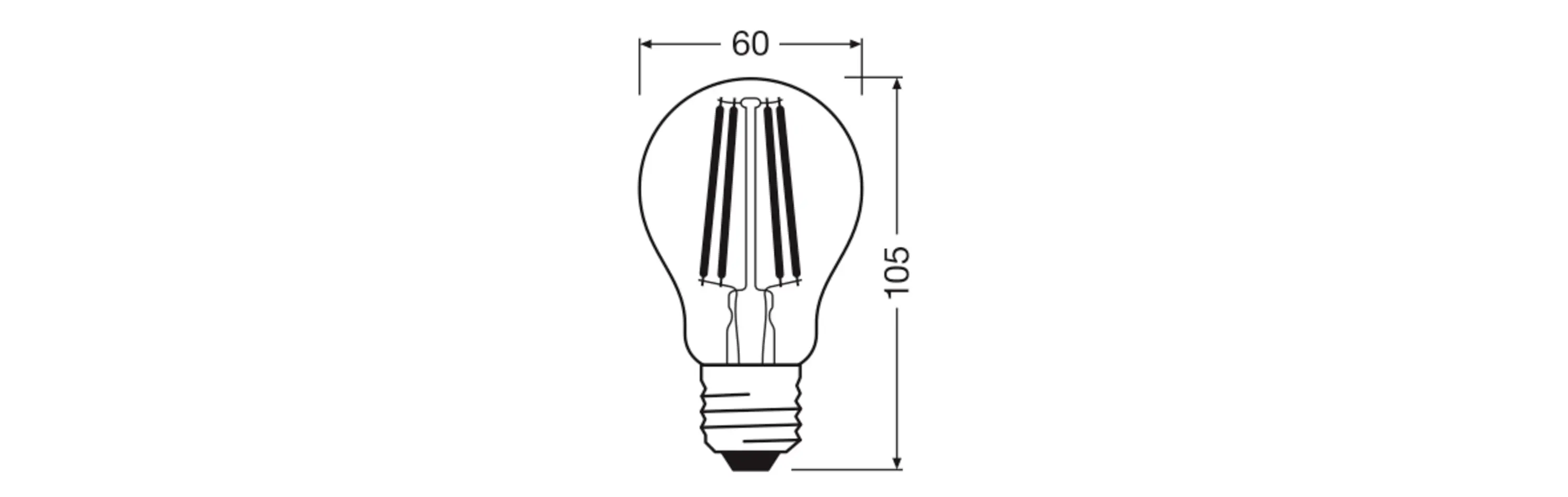Світлодіодна лампа OSRAM HOMELIGHTING AC41118 E-27 11 Вт = 100 Вт холодний білий 1 шт.