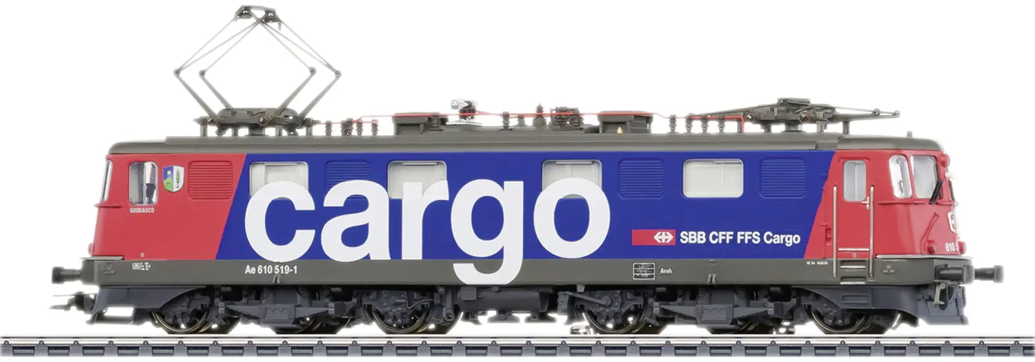 Электровоз H0 Märklin 39366, цифровая система звука переменного тока, длина по буферам: 210 мм, эпоха: V