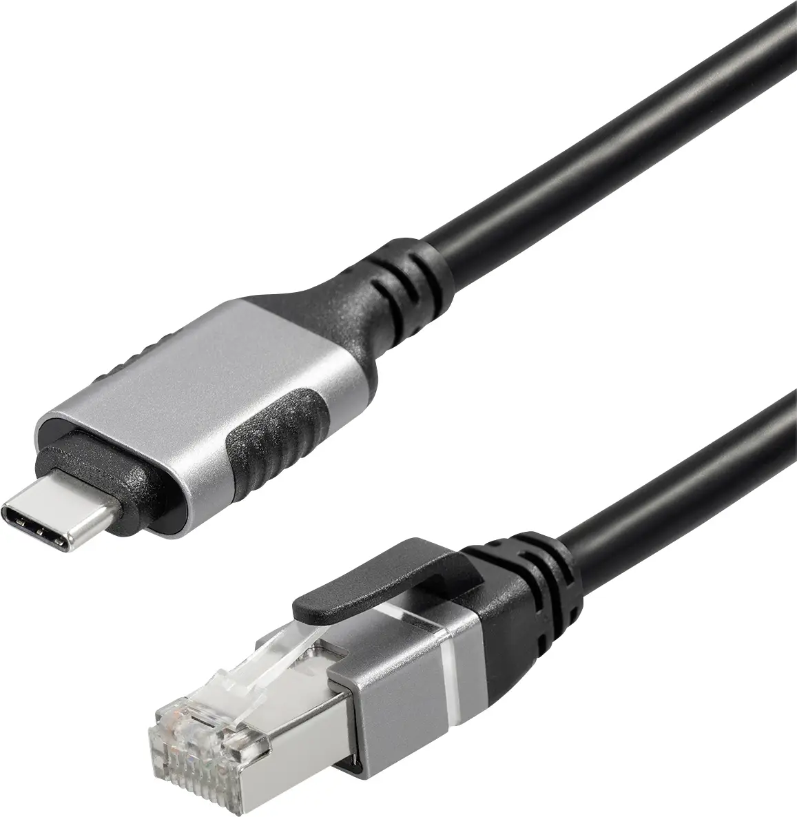 Адаптер USB-C, RJ45 Maxtrack C541-1L, CAT 6, 1,00 м, 1 шт.