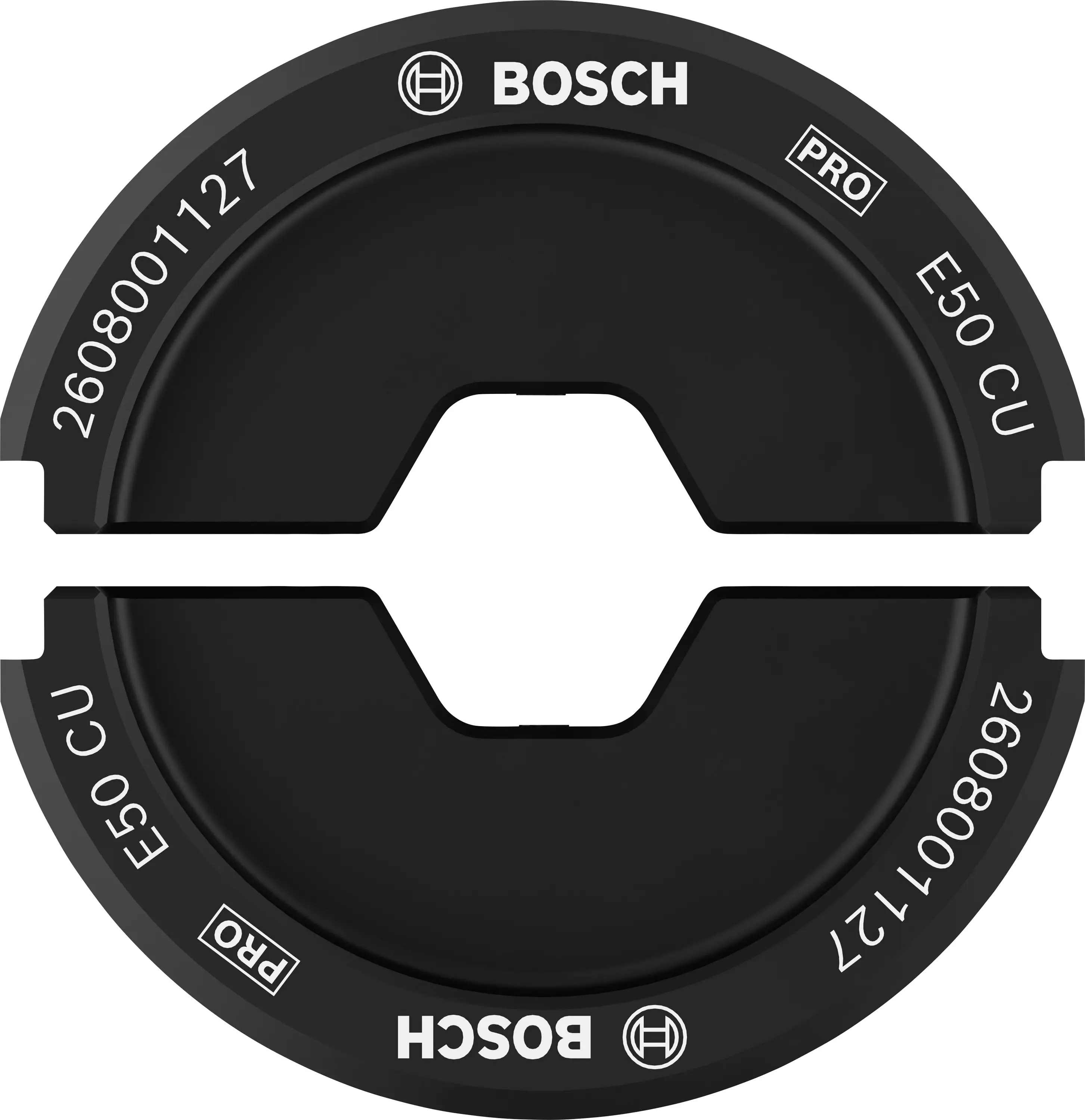 Аксессуары Bosch 2608001127 2608001127 Вставка для обжимного инструмента для круглых кабельных наконечников, трубчатых соединителе