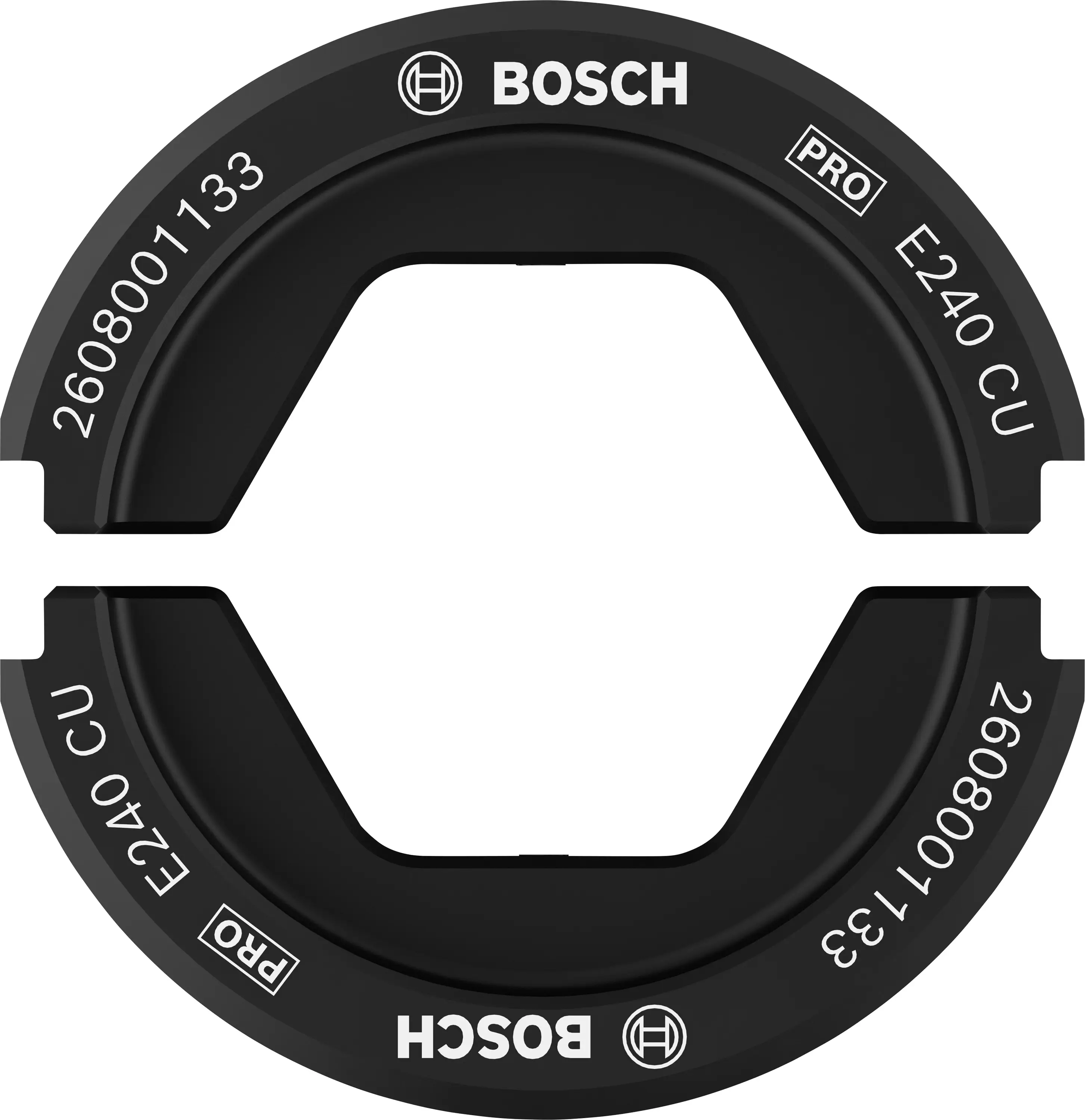 Вставка для обжимного инструмента Bosch 2608001133, 240–240 мм²