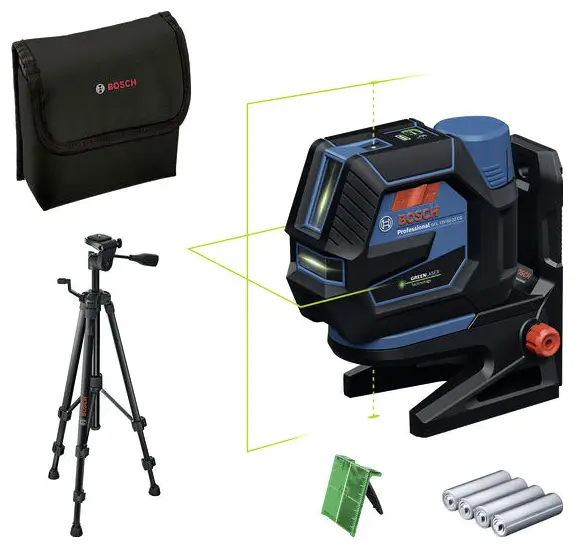 Багатолінійний лазерний нівелір Bosch Professional GCL 12V-50-22 CG 0601066S01 Максимальна дальність: 50 м