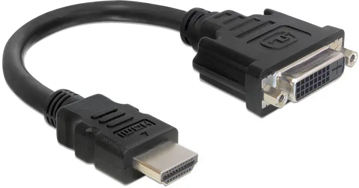HDMI, DVI адаптер Delock 65327 65327, 0,20 м