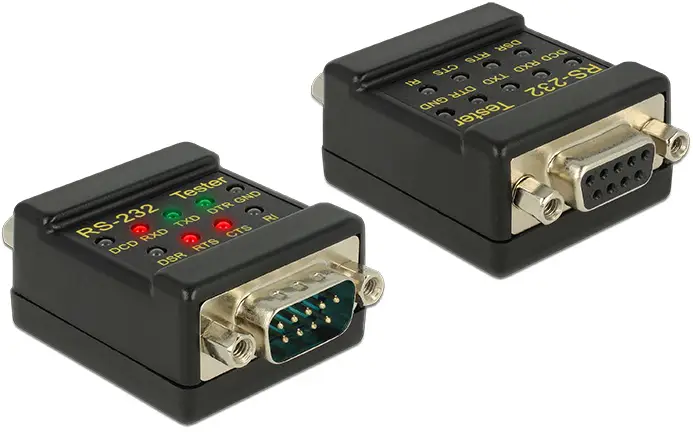 Delock 87713 VGA-штекер D-SUB 9-контактный гнездовой - D-SUB 9-контактный штекер