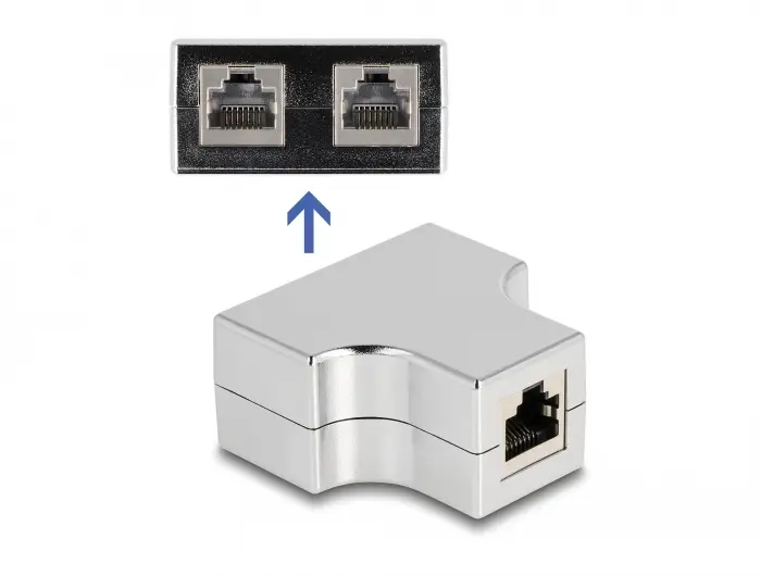 Адаптер RJ45 Delock 87860 87860, CAT 5e, 1 шт.
