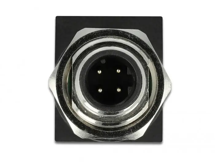 Адаптер Delock 66313 66313 M12, RJ45, кабель, 1 шт.
