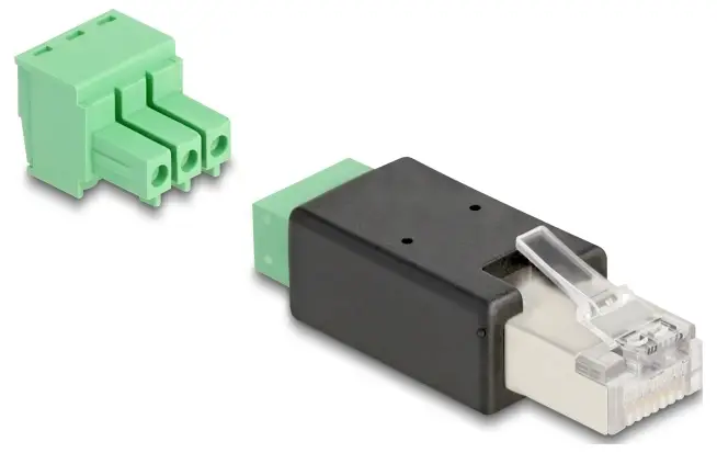 Адаптер Delock RJ45 66607 66607, Кабель, 0 мм, 1 шт.