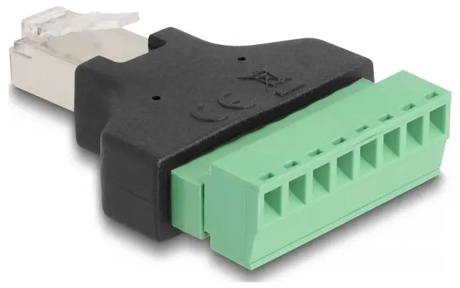 Адаптер Delock RJ45 66471 66471, Кабель, 0 мм, 1 шт.
