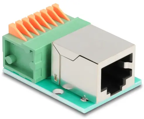 Адаптер Delock RJ45 90652 90652, Кабель, 0 см, 1 шт.