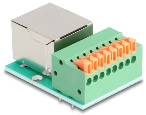 Адаптер Delock RJ45 90652, кабель, 0 см, 1 шт.