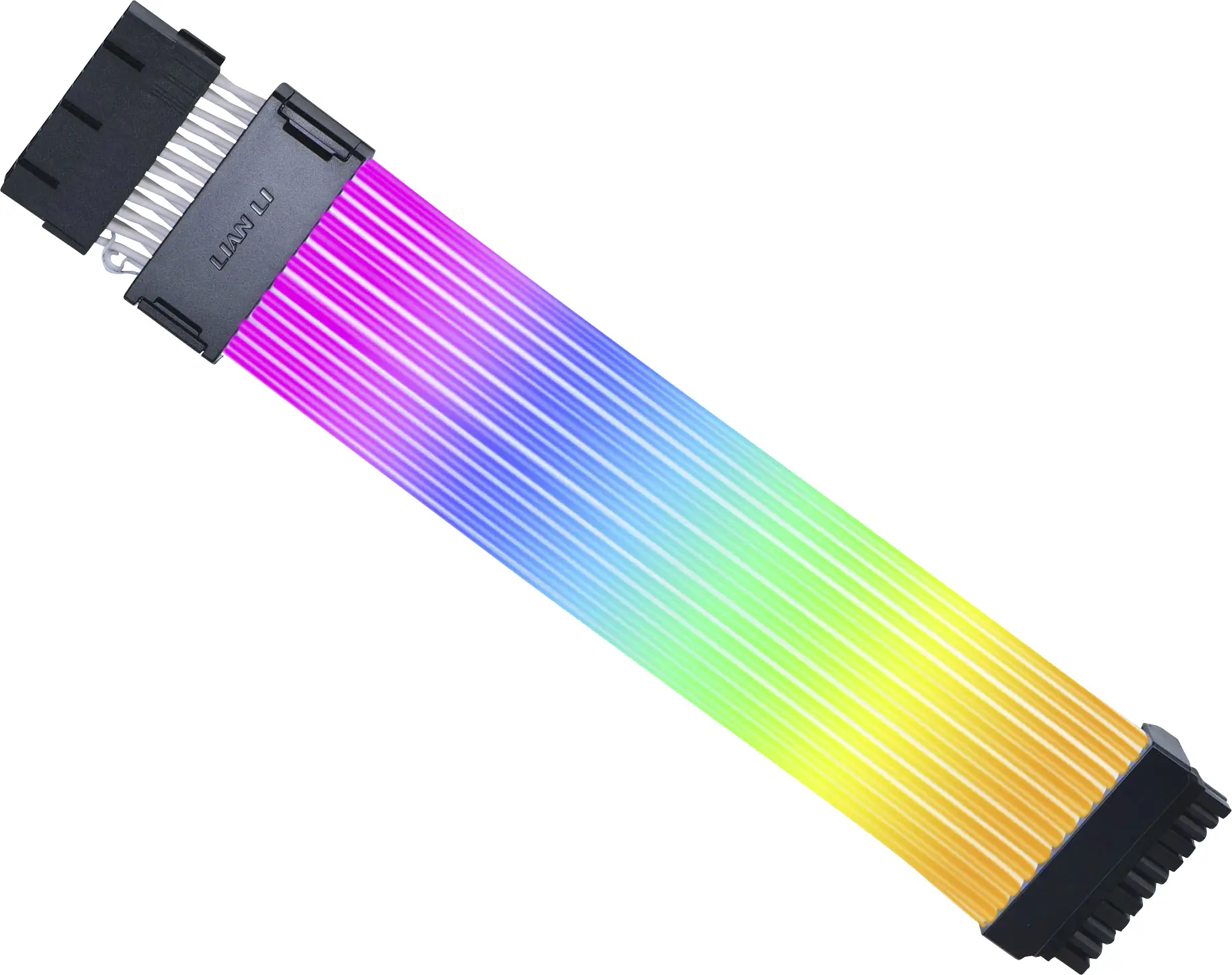 Бездротовий кабель Lian Li Strimer для материнської плати з 24-контактним RGB-підсвічуванням PW24-1W, 26 см