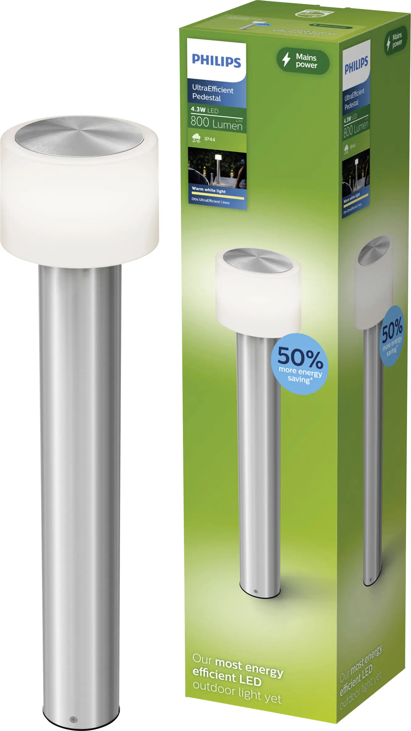 Philips LED Otis светодиодный торшер для наружного освещения 929004141101 4,3 Вт 800 лм IP44