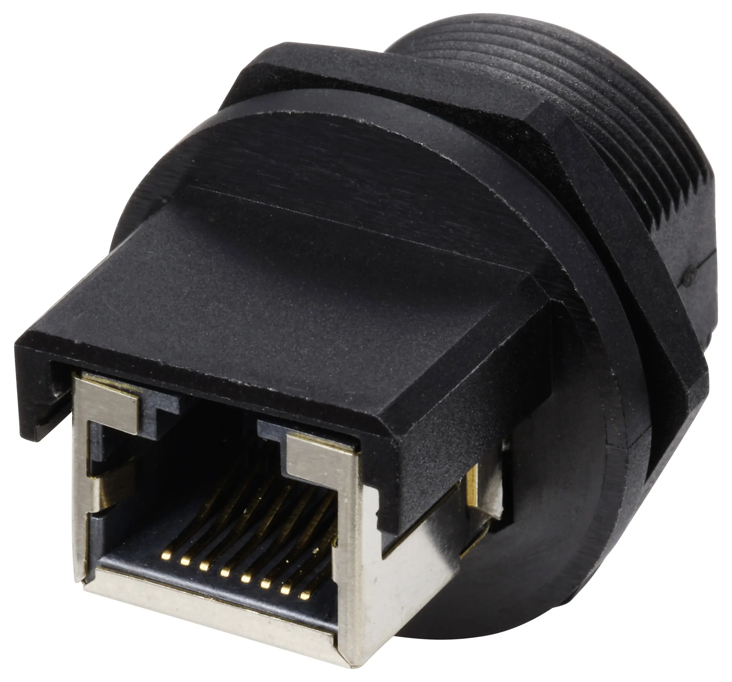 TRU COMPONENTS TC-13543656 Модуль разъема RJ45 женский TC-E13T-FR6-PRF-180, CAT 6a, контакты: 8, 1 шт.