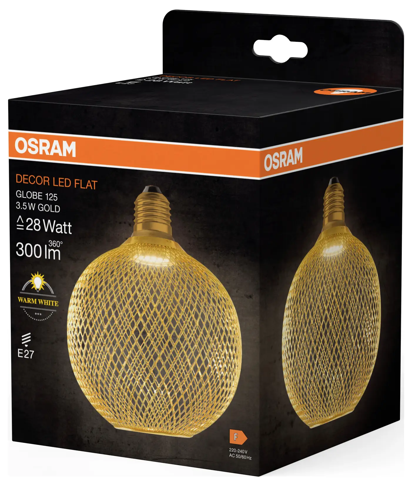 Светодиодная лампа OSRAM HOMELIGHTING 4058075840089 E-27 3,5 Вт = 28 Вт теплый белый 1 шт.
