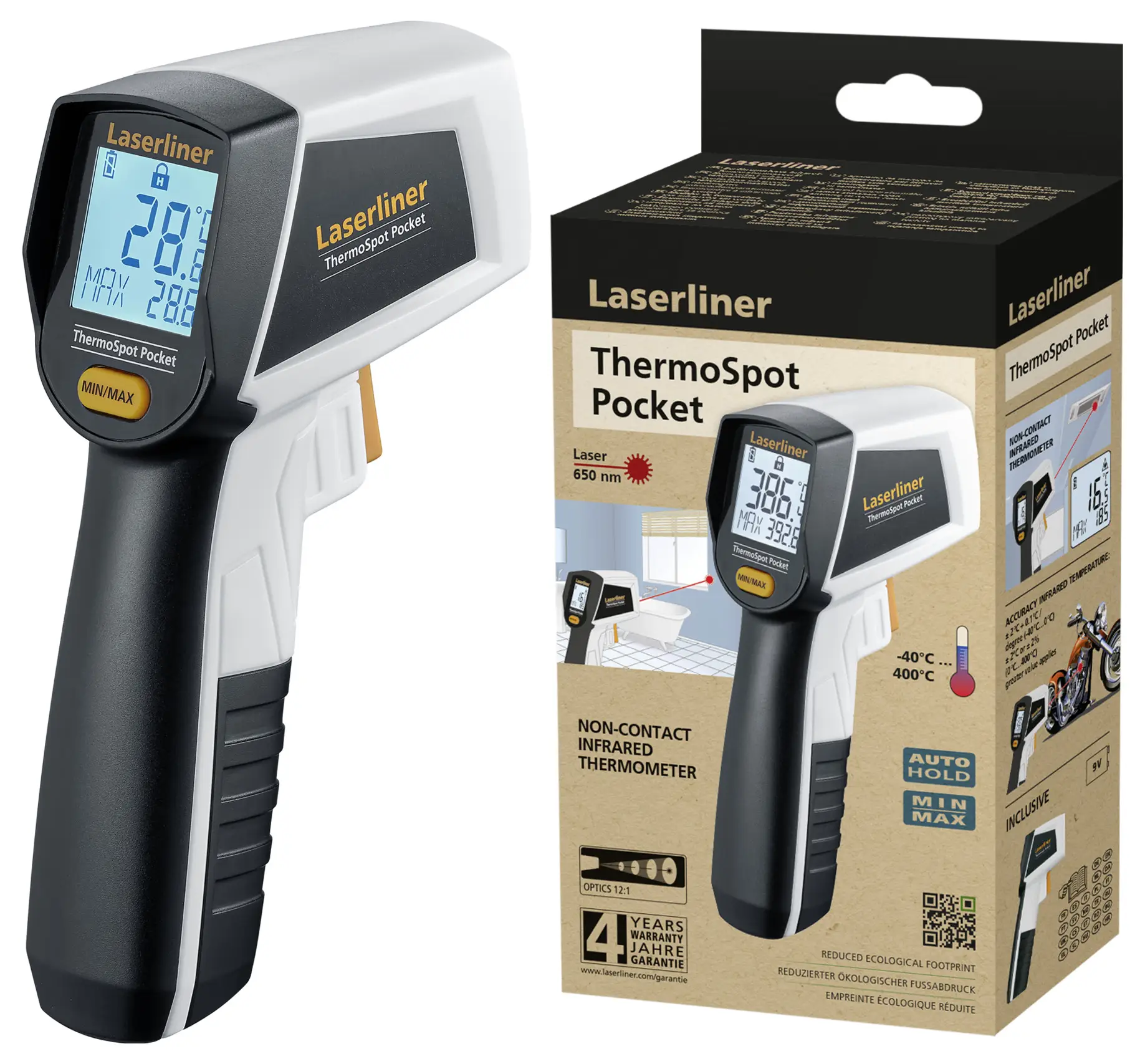 Кишеньковий пірометр Laserliner ThermoSpot