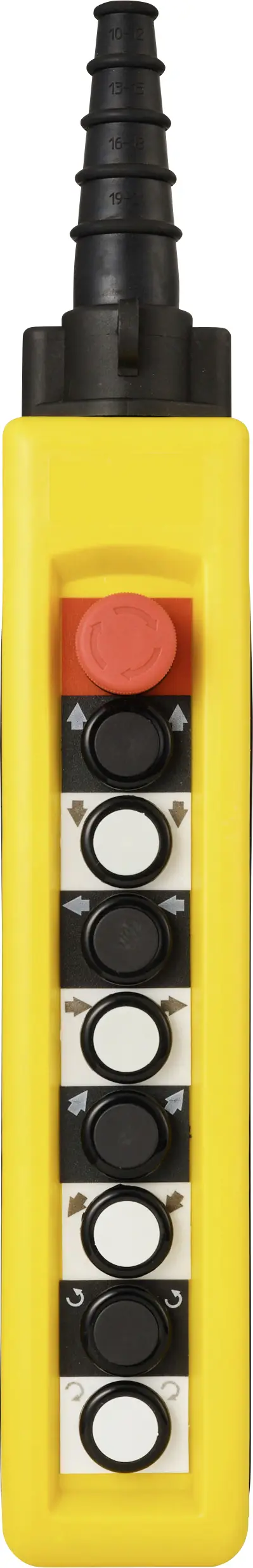 Підвісний вимикач TRU COMPONENTS TC-13599188 TC-A8713, включає аварійний вимикач, 1 шт.