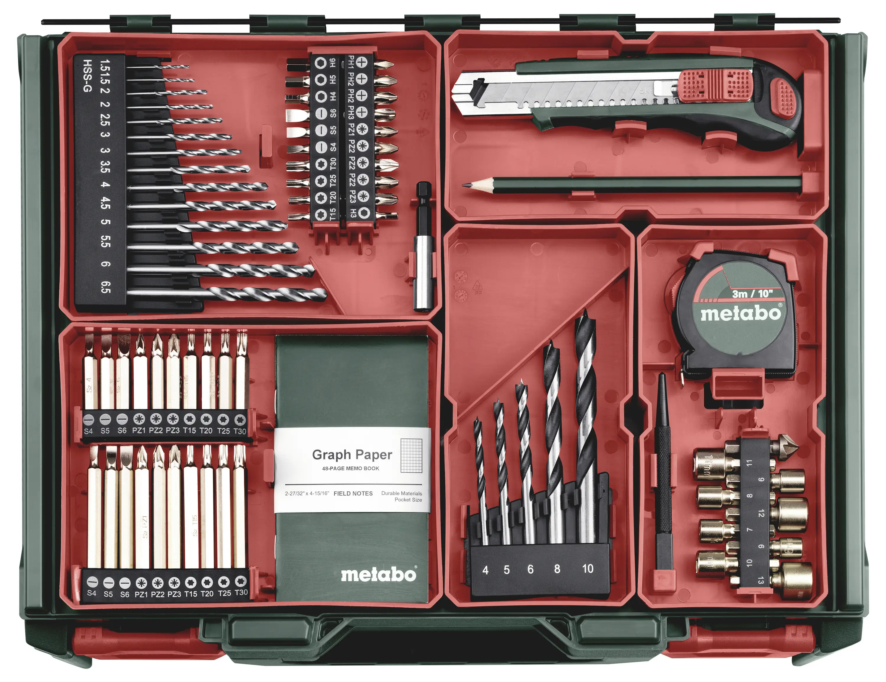 Metabo BS 18 L Set 614051710 Аккумуляторная дрель-шуруповерт 18 В 2 А·ч бесщёточная, в комплекте 2 аккумулятора, кейс, зарядное ус