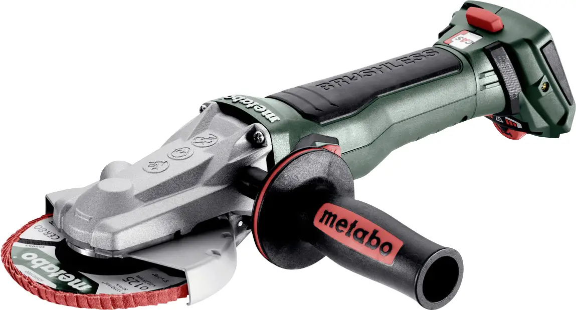 Угловая аккумуляторная шлифовальная машина Metabo WVBF 18 LT BL 11-125 Quick 601307840