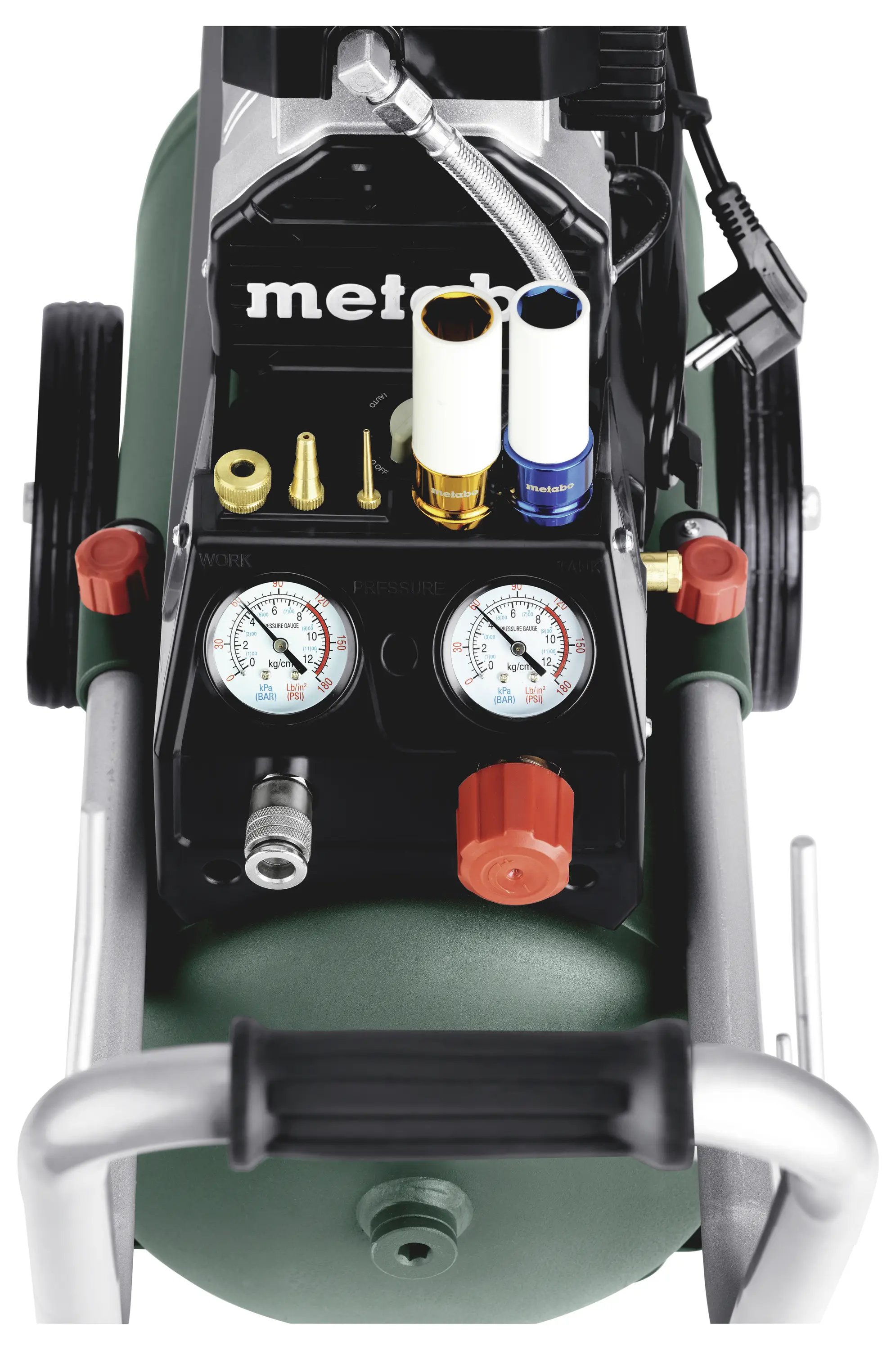 Безшумний повітряний компресор Metabo Basic 220-24 OF