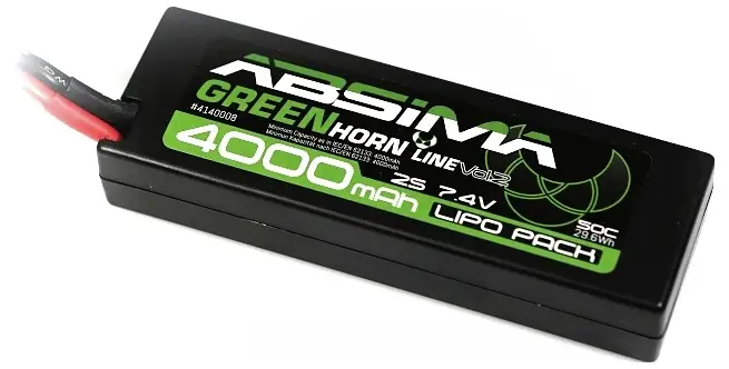 Аккумулятор (LiPo) 7,4 В 4000 мАч Absima Softcase T Plug