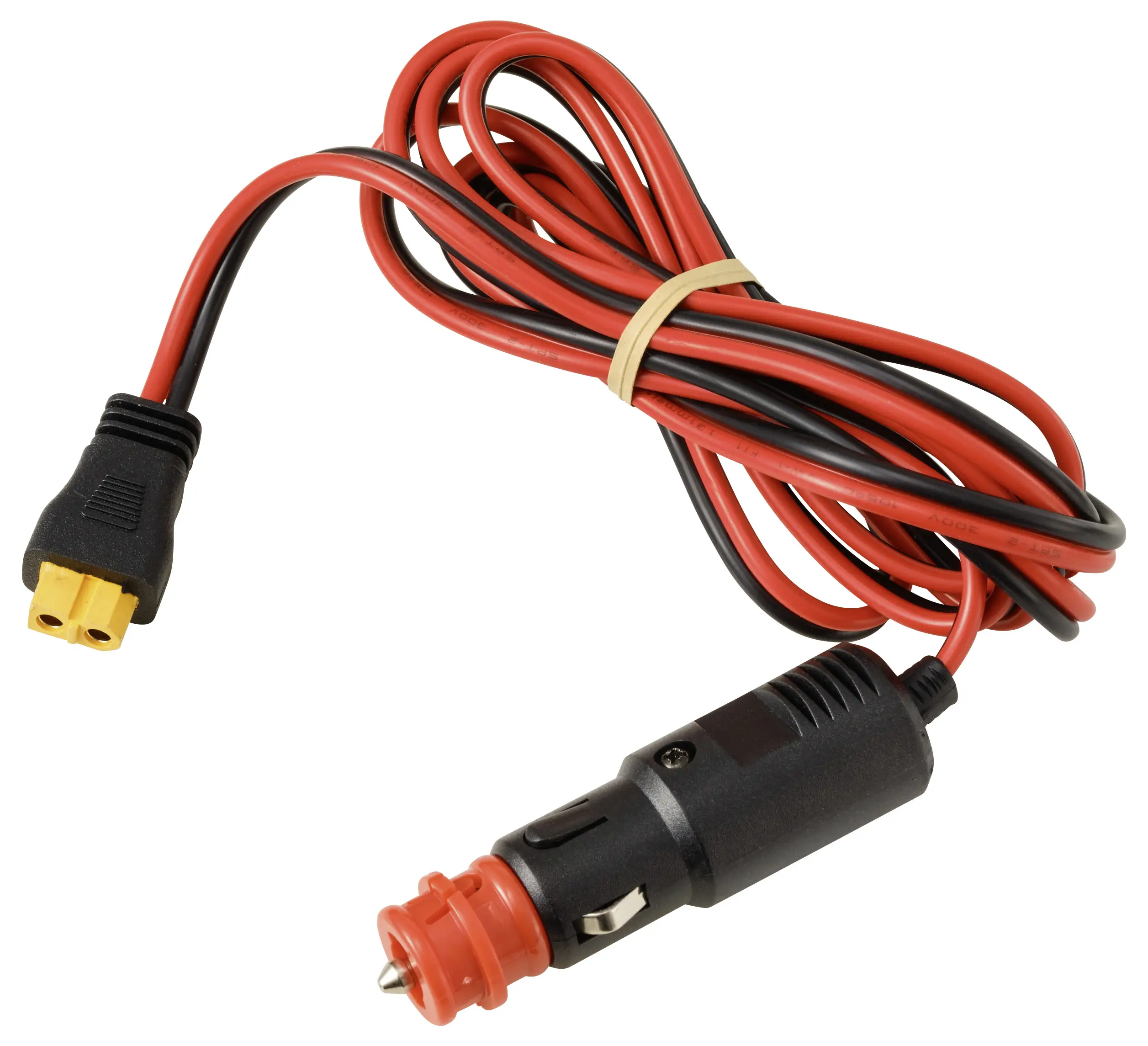 Штекер прикурювача для кабелю XT60 2 м TC-13619280 чорний, червоний TRU COMPONENTS Комплектація: 1 шт.