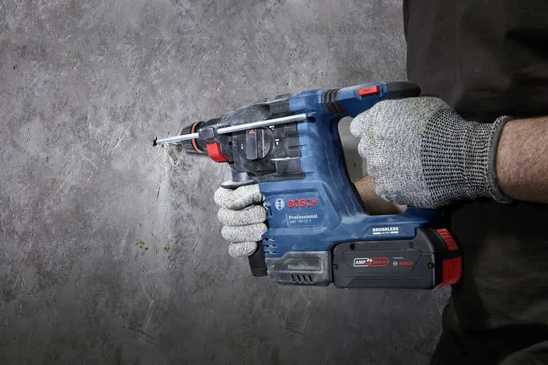 Аккумуляторная ударная дрель Bosch Professional GBH 18V-22 X ONECHUCK 18 В (без аккумулятора)