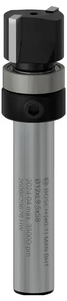 Набор принадлежностей Bosch 2608629676: триммер 2608629676, 12 мм x 56 мм, 1 шт.
