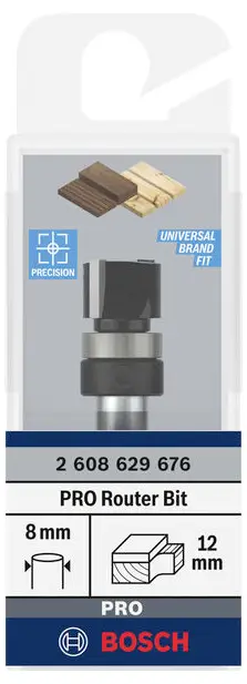 Набор принадлежностей Bosch 2608629676: триммер 2608629676, 12 мм x 56 мм, 1 шт.