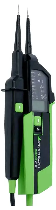 Вимірювач напруги та цілісності кола Gossen Metrawatt METRALINE VT LCD CAT IV 600 В