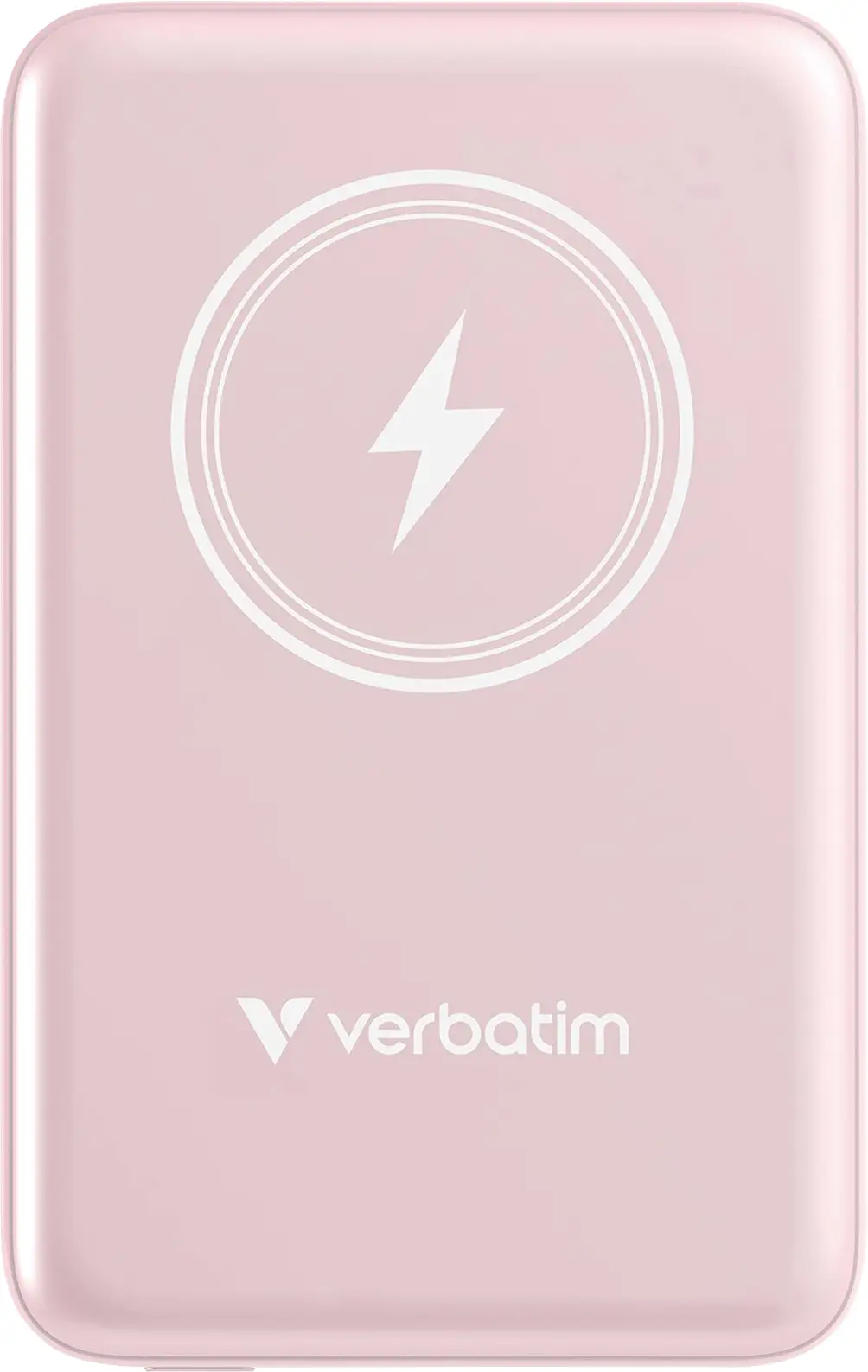 Бездротовий зовнішній акумулятор Verbatim Charge 'n' Go Magnetic 10000 мАг із функцією швидкої зарядки Quick Charge 3.0, Power Del
