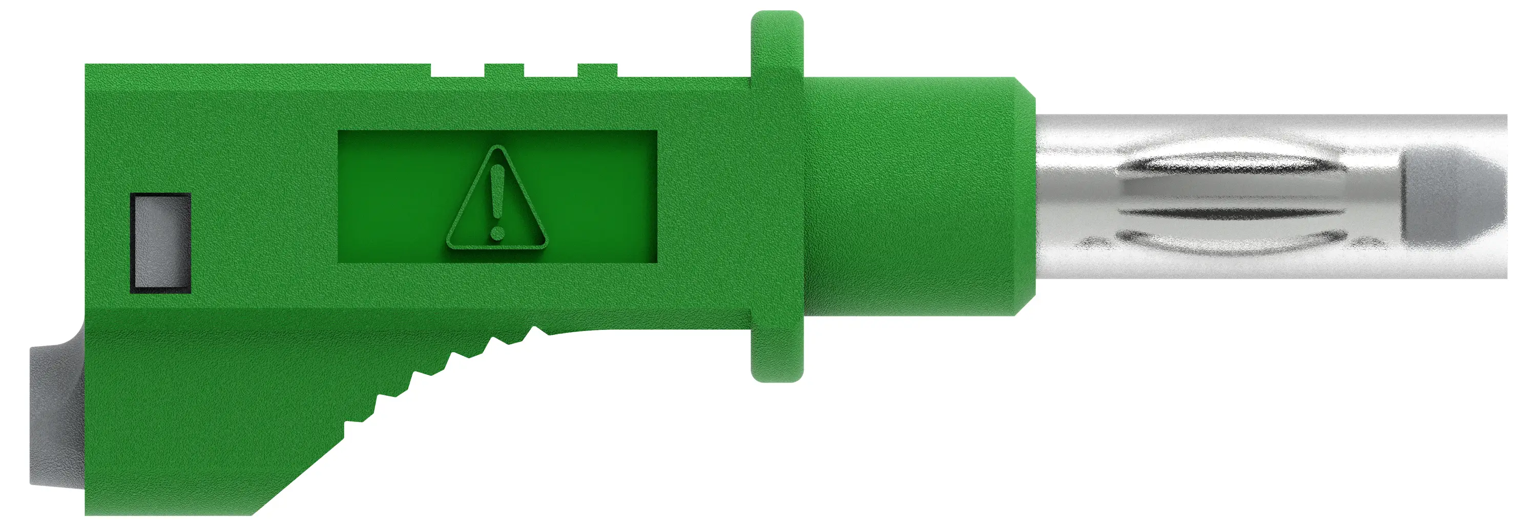 Электрощуп Electro PJP 2210/600V-CD1-25V, штекерный, 4 мм, 25 см, зеленый, 1 шт.