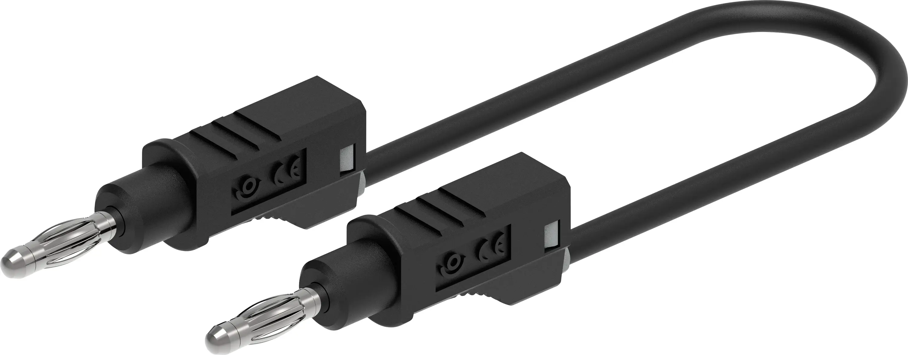 Измерительные щупы Electro PJP 2112-CD1-100N, штекер-банан, 4 мм, длина 100 см, черные, 1 шт.