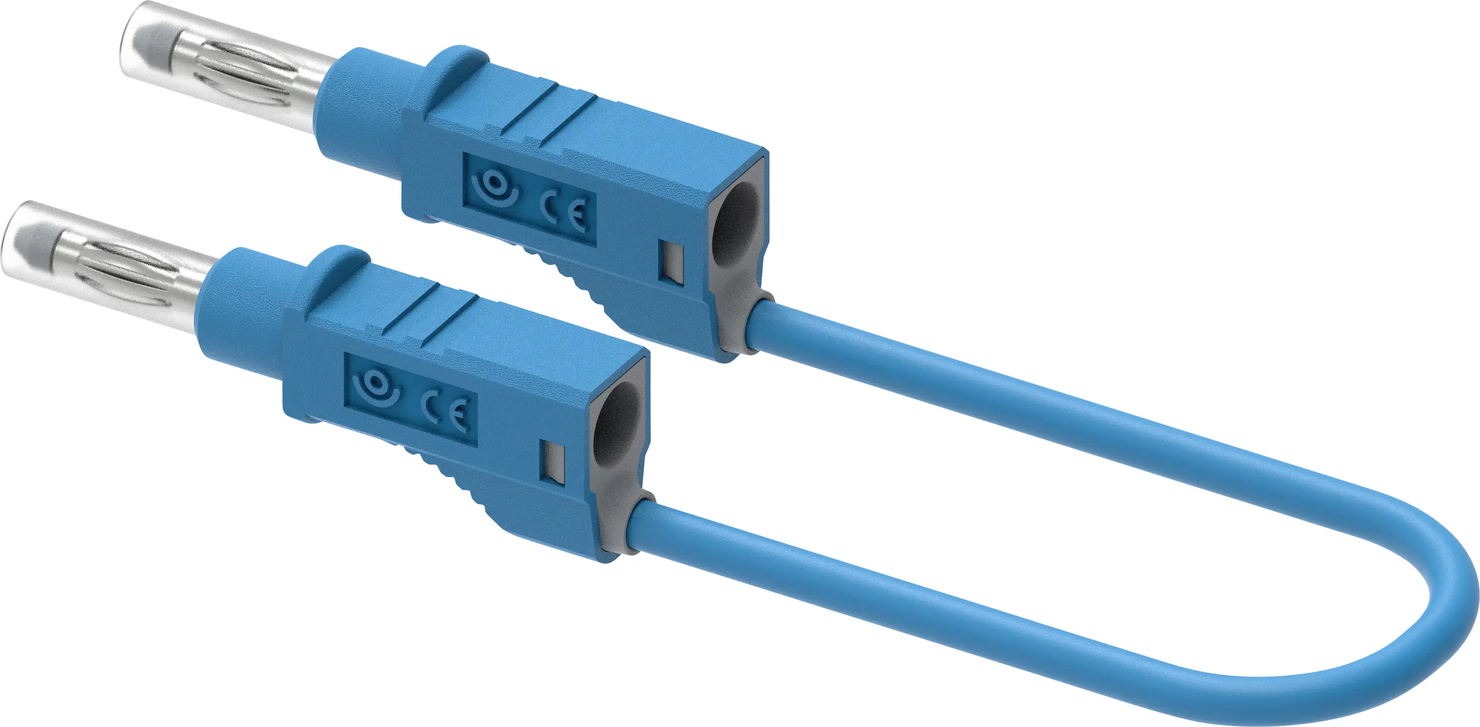 Измерительные щупы Electro PJP 2212/600V-CD1-100BL, штекер-банан 4 мм, длина 100 см, синий, 1 шт.