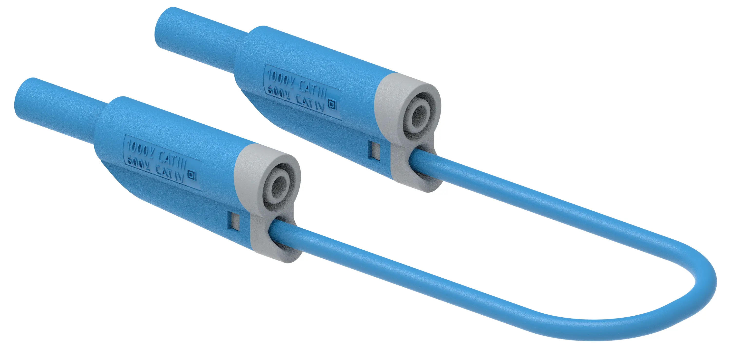 Измерительные щупы Electro PJP 2712-IEC-CD1-100BL, штекер-банан, длина 100 см, синий, 1 шт.