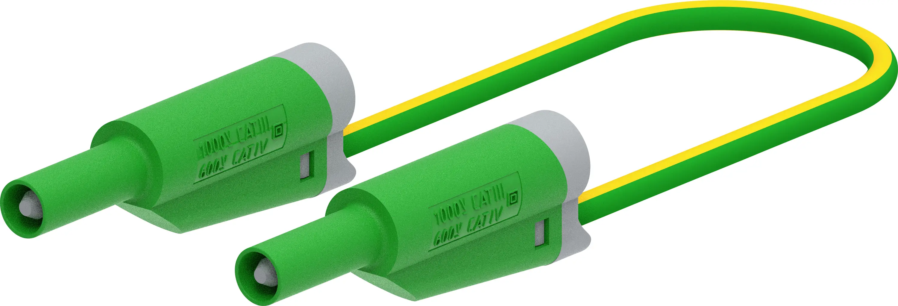 Измерительные щупы Electro PJP 2714-IEC-CD1-50V, штекерный разъем, длина 50 см, зеленый, 1 шт.