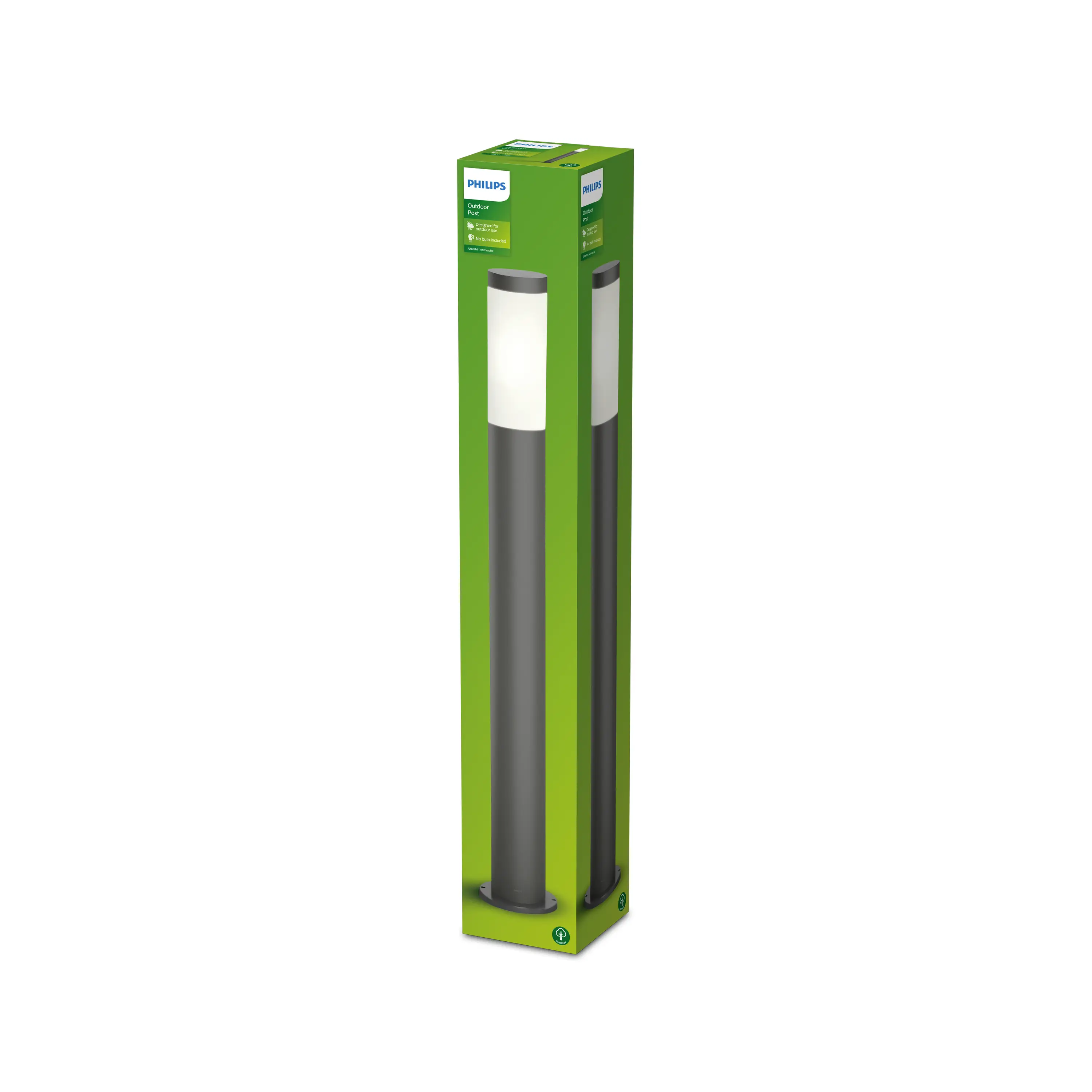 Дорожное освещение Philips LED UTRECHT Wegeleuchte Antrazit 1x20W HV 8719514417557 IP44