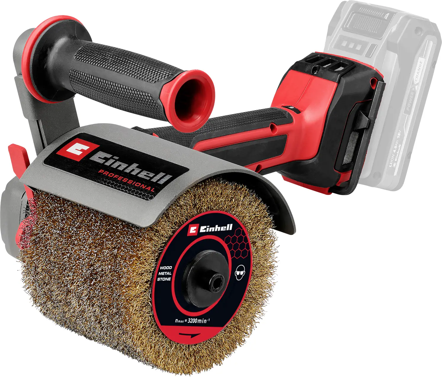 Щеточная шлифовальная машина Einhell Professional TP-BR 18/32 Li BL Solo 4468000 1 шт.