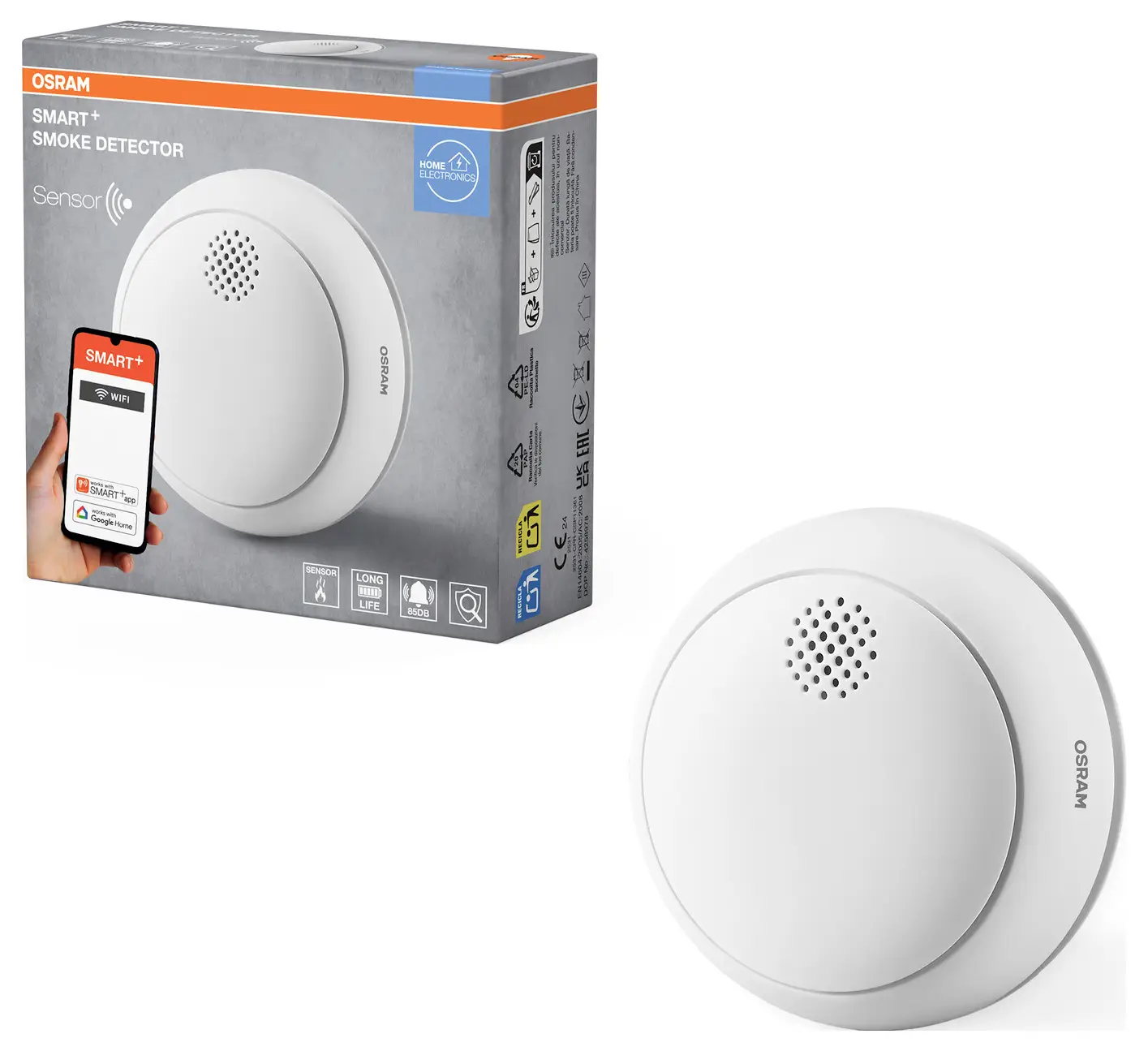Беспроводной датчик дыма OSRAM HOMELIGHTING Smart+