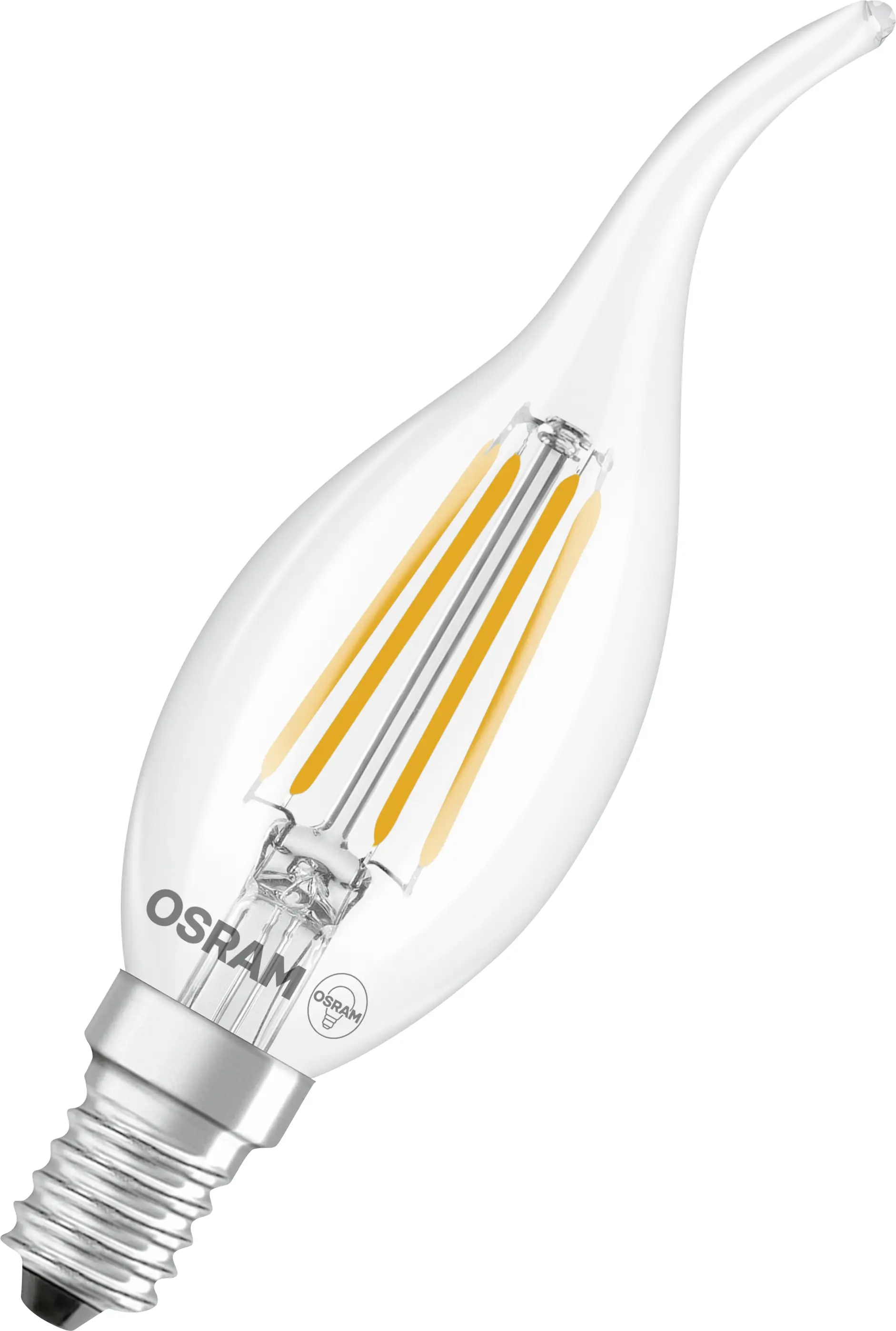 Светодиодная лампа OSRAM HOMELIGHTING 4099854468810 E14 3,4 Вт, теплый белый свет, 1 шт.