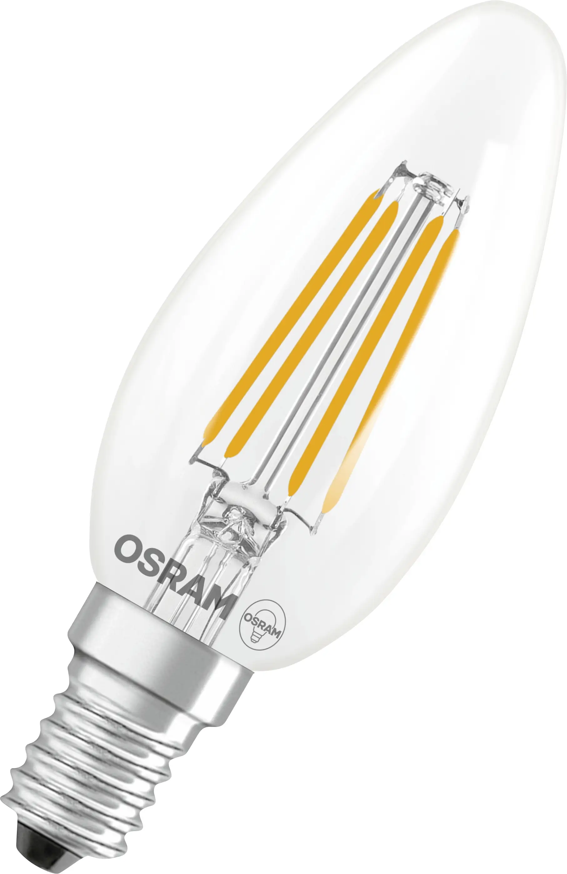 Светодиодная лампа OSRAM HOMELIGHTING 4099854467776 E14 3,4 Вт, теплый белый свет, 1 шт.