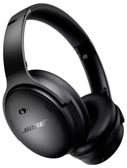 Беспроводные полноразмерные наушники Bose QuietComfort SC с кабелем, Bluetooth-стерео, чёрные, с шумоподавлением, микрофоном с фун