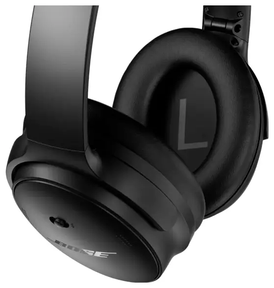 Беспроводные полноразмерные наушники Bose QuietComfort SC с кабелем, Bluetooth-стерео, чёрные, с шумоподавлением, микрофоном с фун
